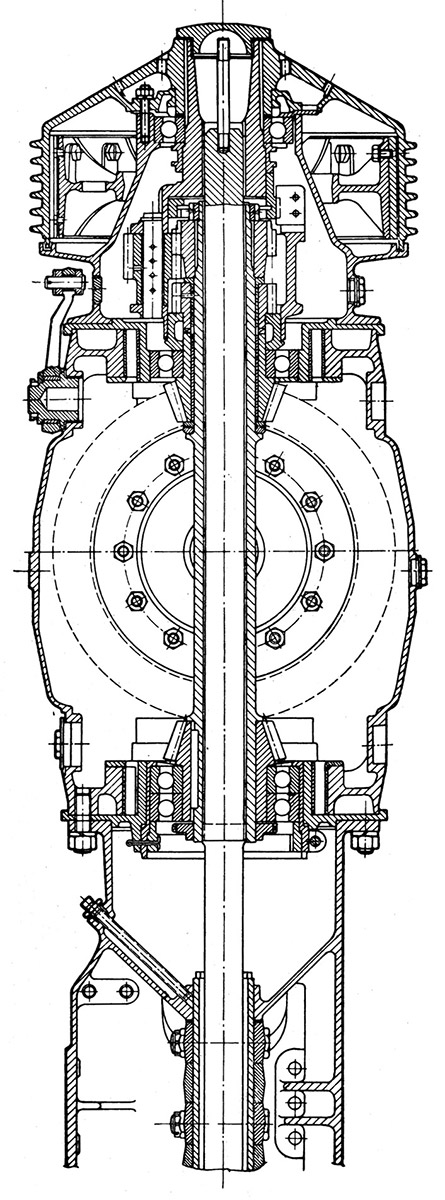 Трансмиссионный тормоз Tatra-111