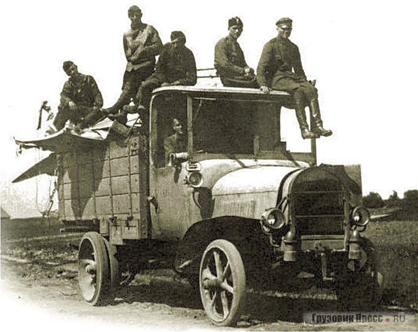 Komnick E1 на службе в литовской армии. 1923 г.