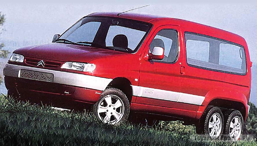 Citroen Berlingo 6x6 от Франко Сбарро