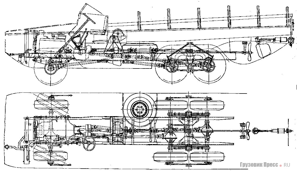 ЗИС-485 в разрезе