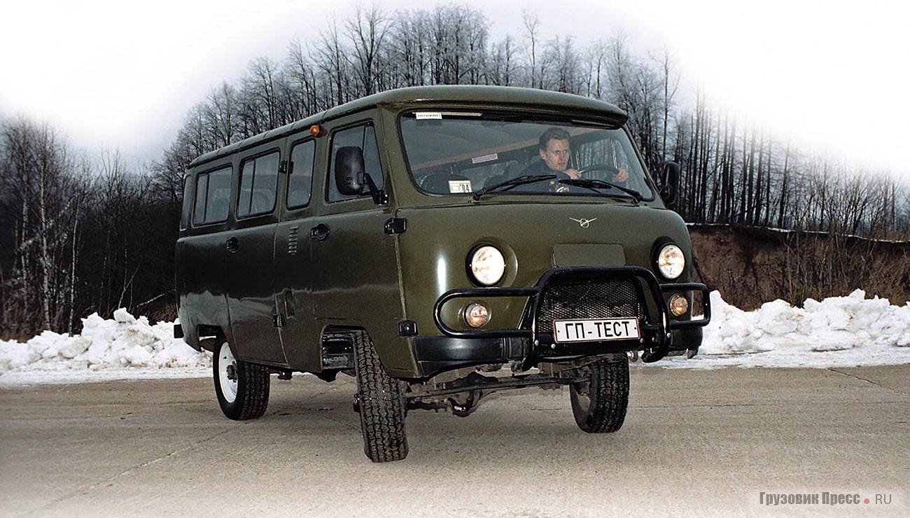 Фургон УАЗ-2206, тест-драйв журнала «Грузовик Пресс»