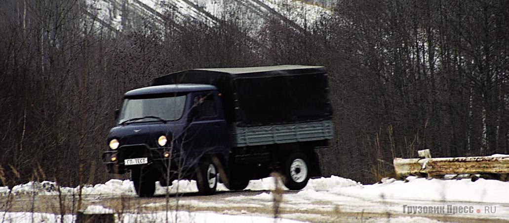 Грузовичок УАЗ-3303, тест-драйв журнала «Грузовик Пресс»