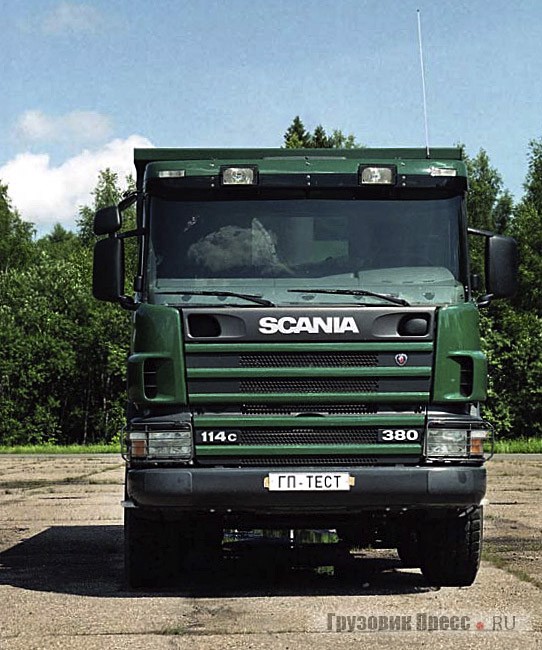 Тест-драйв самосвала SCANIA P114CB 8x4 HZ380, журнал «Грузовик-Пресс»