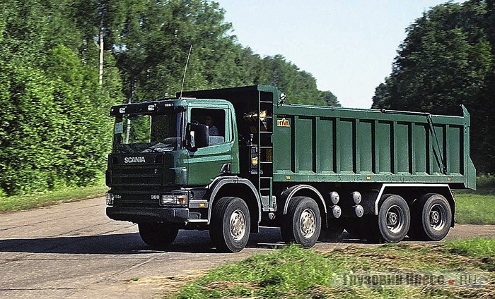 Тест-драйв самосвала SCANIA P114CB 8x4 HZ380, журнал «Грузовик-Пресс»