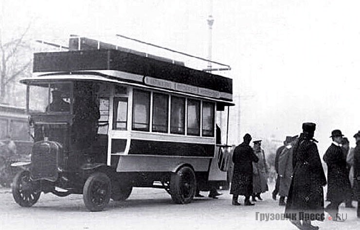 Автобусы Gaggenau C 32 – Typ St. Petersburg на улицах российской столицы. 1907 год. Эти исторические снимки сделал известный русский фотограф Карл Булла