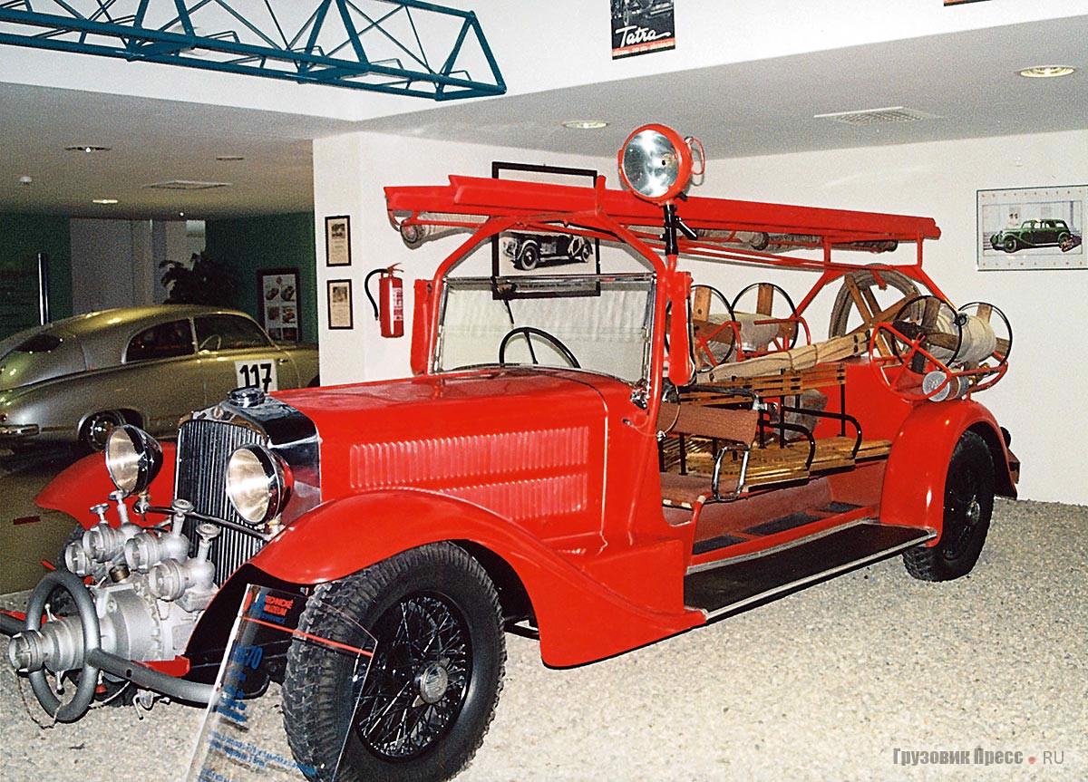 Пожарный автомобиль Tatra-70, 1931 г.