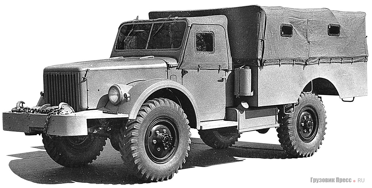 Образец ГАЗ-62А с кузовом увеличенного объема