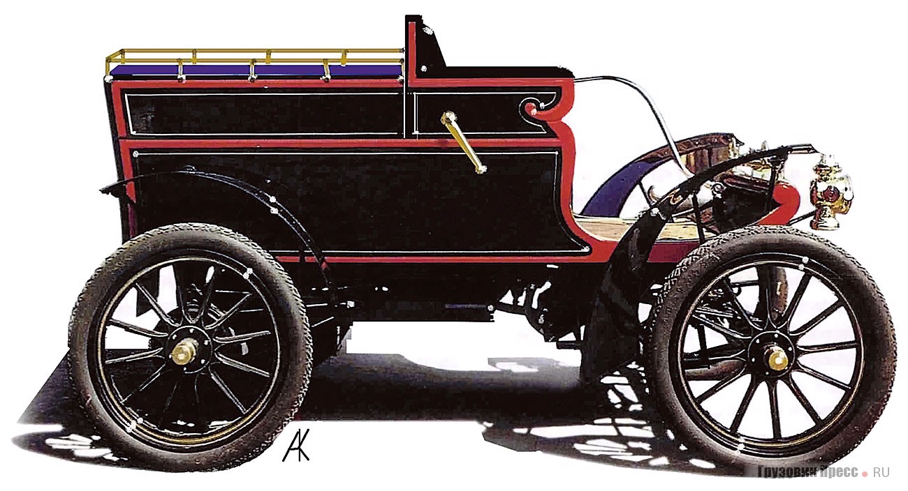 Oldsmobile Box Body Runabout 1904