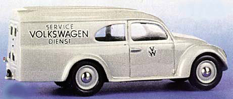 VW Kafer Fourgon Service – корпоративный развозной фургон