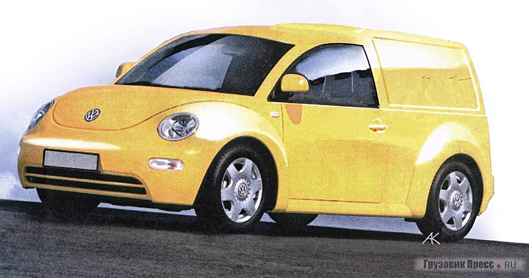 Так мог бы выглядеть универсал New Beetle