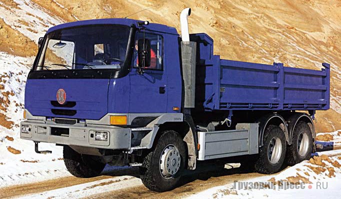 Самосвал Tatra TERR№1 Т815-270S25 28 255 6х6,2/10Т с трехсторонней разгрузкой