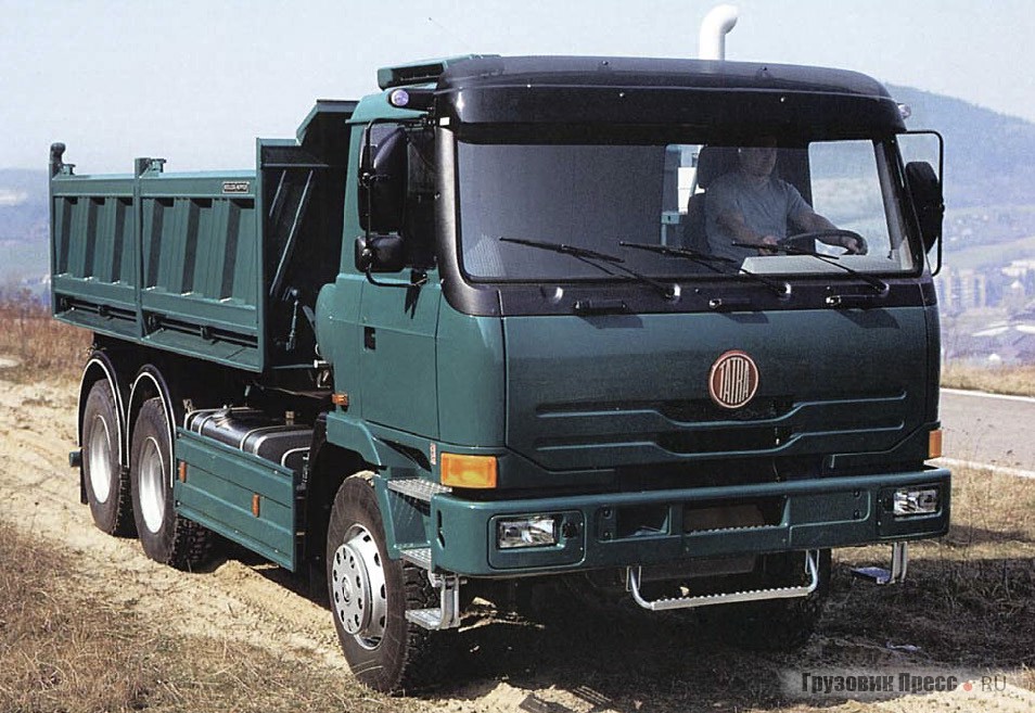 Самосвал с задней разгрузкой Tatra TERR№1 T815-260S25 28 255 6х6.2 грузоподъемностью 16,4 т