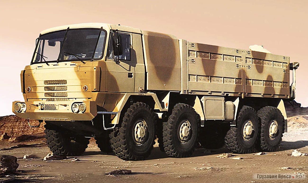 Военный вездеход Tatra Т816 8х8.1R семейства Force