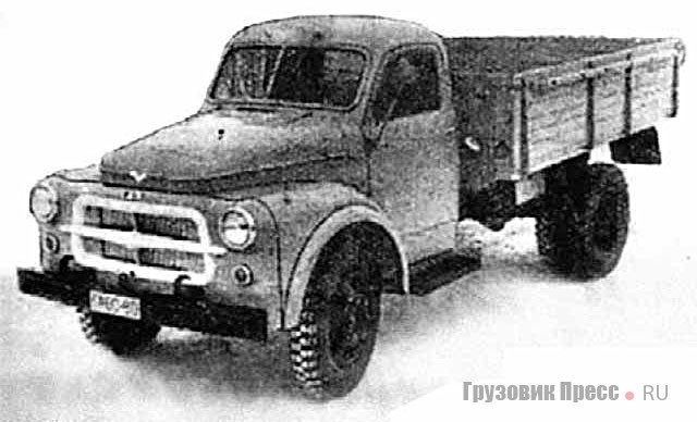 Так выглядел преемник ГАЗ-51А в начале 1950-х годов
