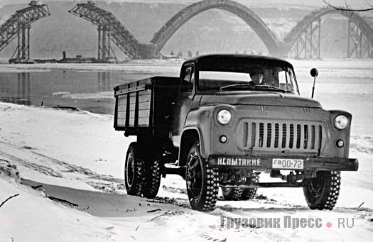 Опытный образец грузовика ГАЗ-52