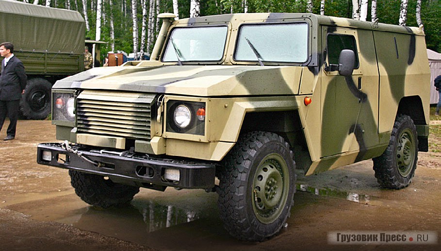 ГАЗ-29651 «Каратель». Бронированный автомобиль для перевозки людей и грузов, установки легкого вооружения, средств разведки и связи