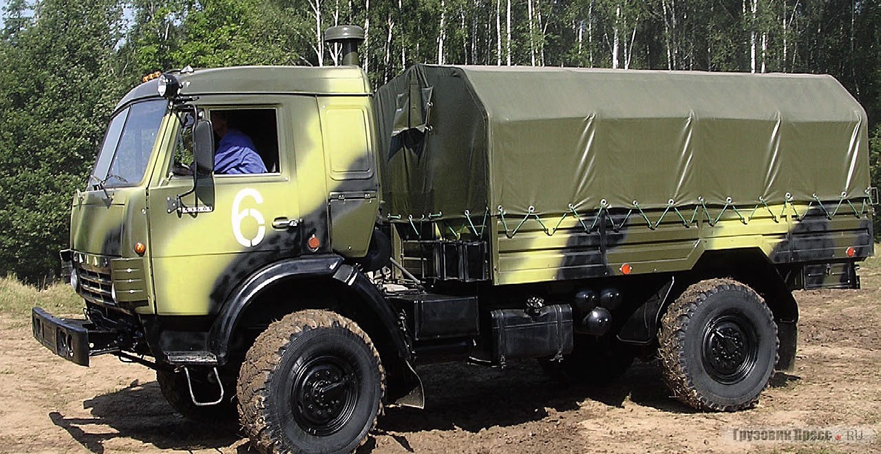 Авиадесантируемый КамАЗ-43501 для замены автомобилей ГАЗ-66 в десантных войсках