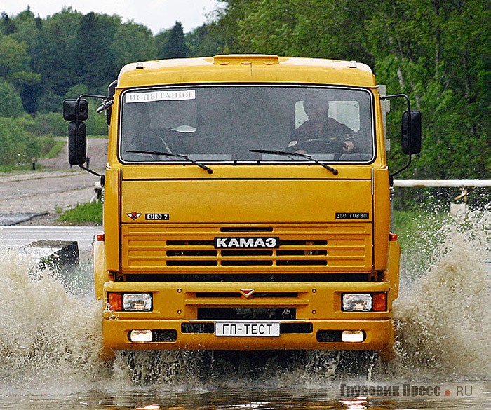 Тест-драйв КамАЗ-65201 (8х4), журнал «Грузовик Пресс»