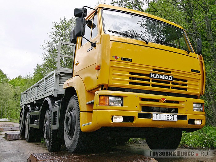 Тест-драйв КамАЗ-65201 (8х4), журнал «Грузовик Пресс»