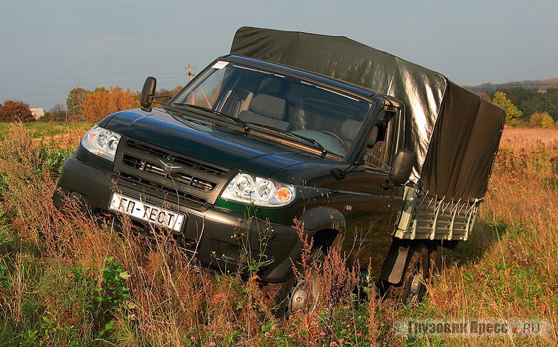 Тест-драйв пикапа UAZ Patriot Cargo (УАЗ-23602-130), журнал «Грузовик Пресс»