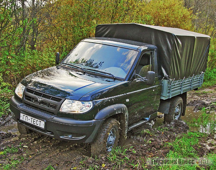 Тест-драйв пикапа UAZ Patriot Cargo (УАЗ-23602-130), журнал «Грузовик Пресс»