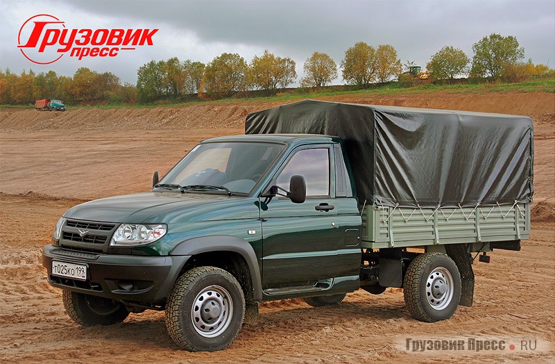 УАЗ -23602-130/ UAZ Patriot Cargo, постер к журналу «Грузовик Пресс» №11, 2008 г.