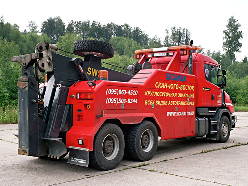 Эвакуатор Scania T114GB