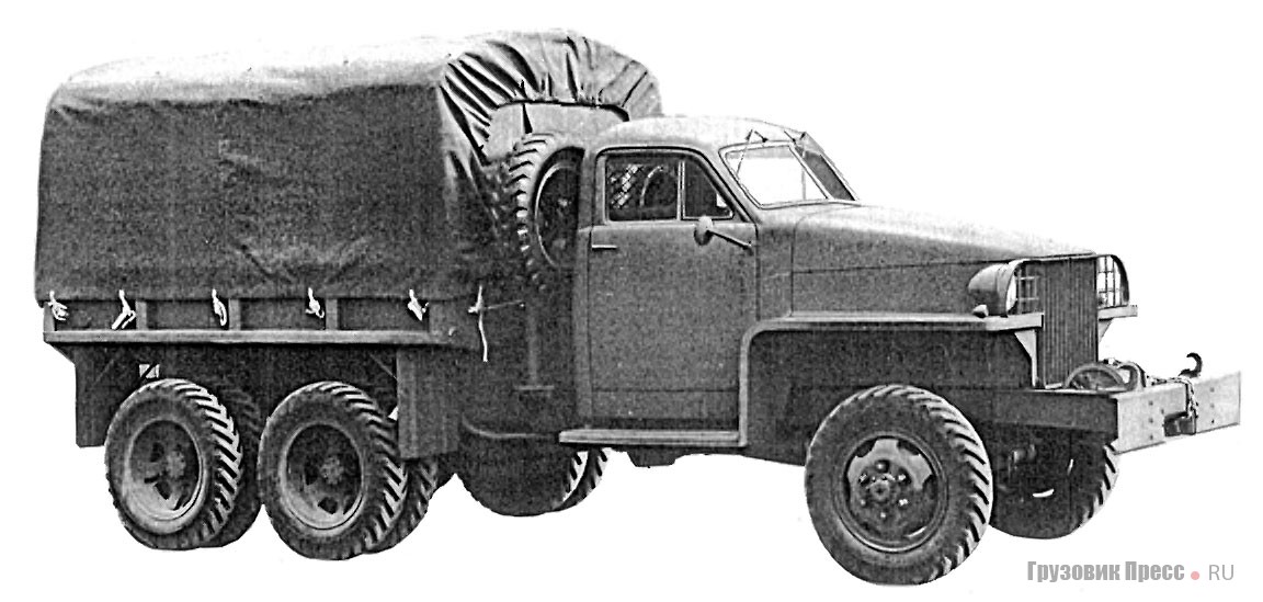 Studebaker US6 модификаций U2 и U4. Из каталога деталей SNL G-630 от 15 августа 1944 г.