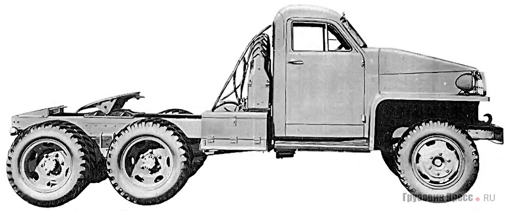 Седельный тягач Studebaker US6x4 (U6) и Reo US6 (U3). Из каталога деталей SNL G-630 от 15 августа 1944 г.