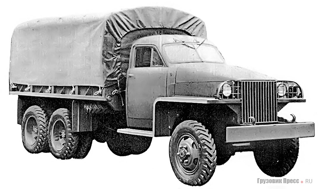 Седельный тягач Studebaker US6x4 (U6) и Reo US6 (U3). Из каталога деталей SNL G-630 от 15 августа 1944 г.