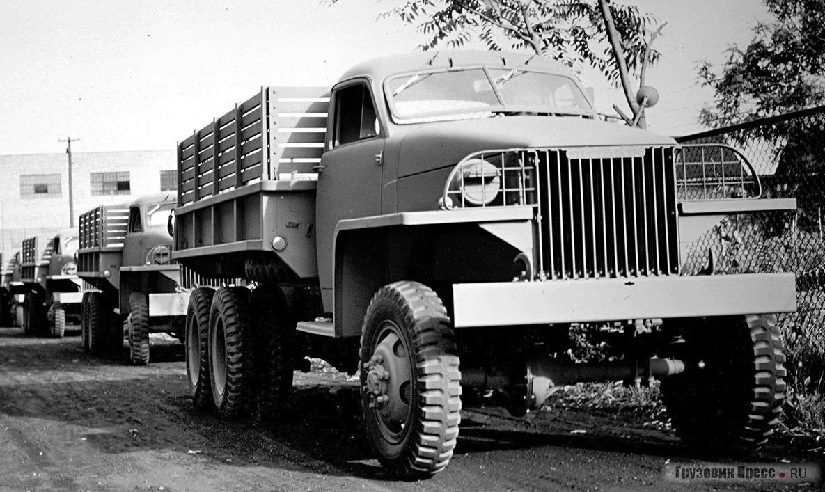 Studebaker US6 (U3) для британской армии. Заводской снимок 1941 г. из коллекции Ричарда Куинна