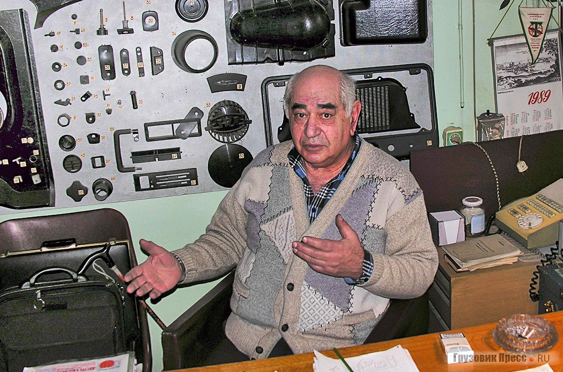 Ныне здравствующий командор автопробега Л.П. Азарашвили