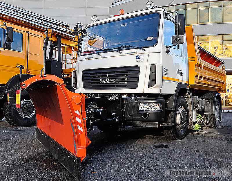 МДКЗ-10 на шасси МАЗ-5550