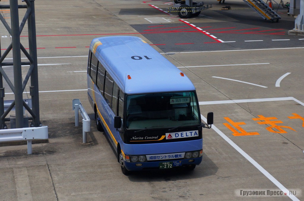 Кстати, этот класс автобусов очень распространен в Японии