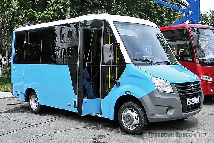 На рубеже 2014–2015 гг. семейство Next расширилось за счёт каркасного 17–19-местного автобуса ГАЗ-A64R42, получившего имя SitiLine