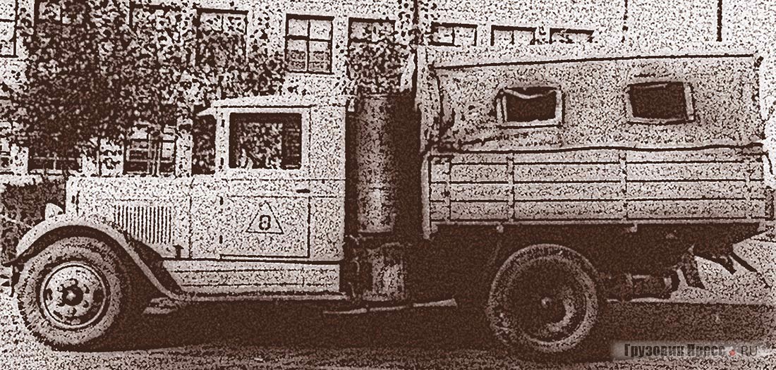 ЗИС-5 с газогенератором НАТИ-Г23