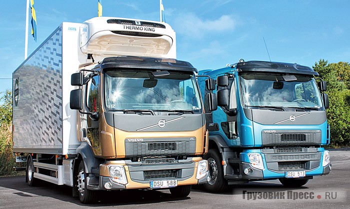 Volvo FL 812 4х2 R предлагается гигантский набор опций, комплектаций и модификаций