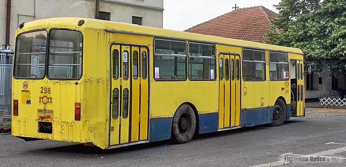 Ikarus Zemun IK-110, выпущенный в 1990 г., был передан музею лишь три года назад