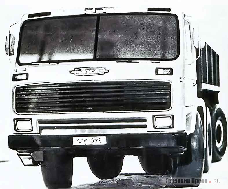 Художественные проработки бескапотных грузовиков ЗИЛ-170 (6х4) и ЗИЛ-132Р (6х6)