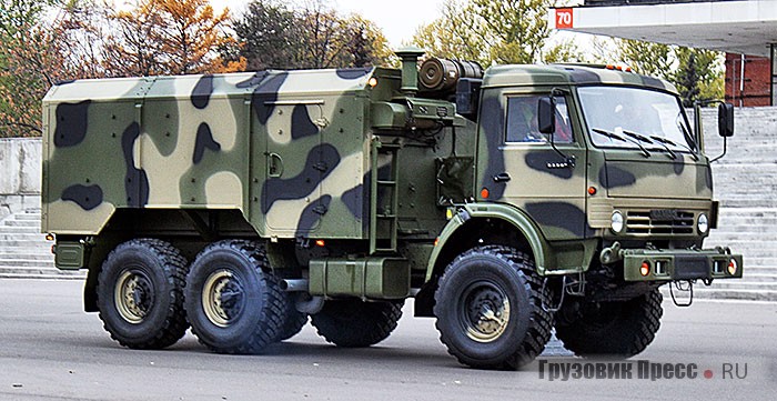 Автомобиль К-5350-11Н шумерлинского ОАО «КАФ»