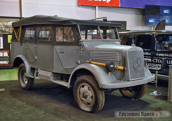 Немецкие штабные автомобили времен Второй мировой войны