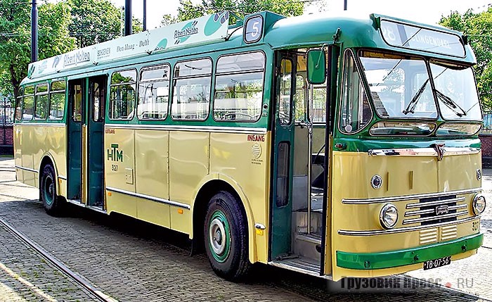 Отреставрированный городской автобус Kromhout TB-100Z с кузовом Verheul выпуска 1957 г.
