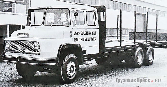 Платформа Verheul V6DHF с двойной кабиной, Хаутен, 1959 г.