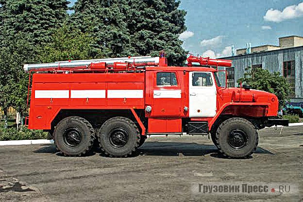 Пожарная АЦ-4,0-40(43202) на шасси «Урал»
