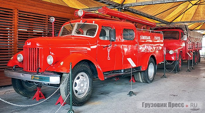 Советская пожарная автоцистерна АЦ-30 – прилукская машина ПМЗ-53А на шасси ЗИЛ-164А