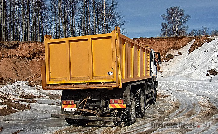 Тест-драйв самосвала МАЗ-6514А8 (6х6), журнал «Грузовик Пресс»