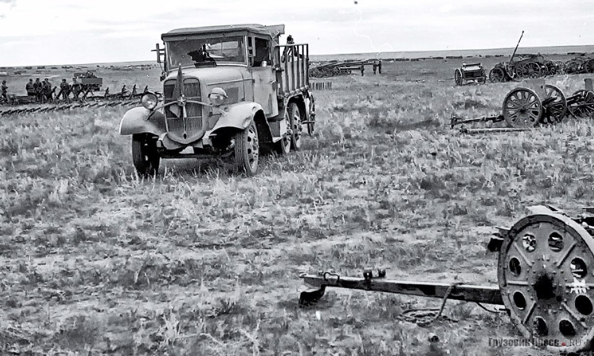 Isuzu Type 94, захваченный Красной Армией на Халхин-Голе. Сентябрь 1939 г.