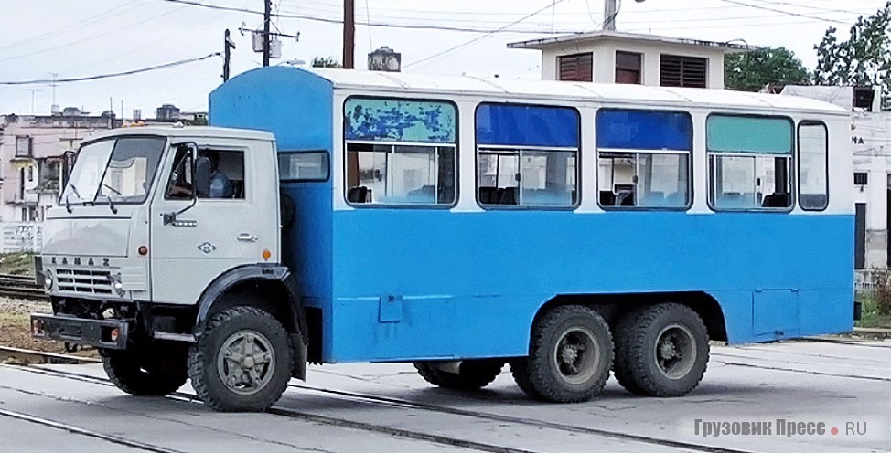КамАЗ-53212 с пассажирским кузовом Gir<span>ó</span>n выпуска 1984 г.