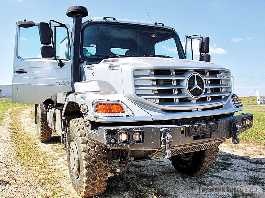 Вездеход Mercedes-Benz Zetros