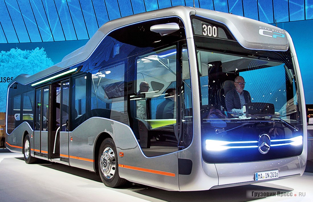 Mercedes-Benz Future Bus CP с системой CityPilot – веха на пути к городскому автобусу с автономным управлением